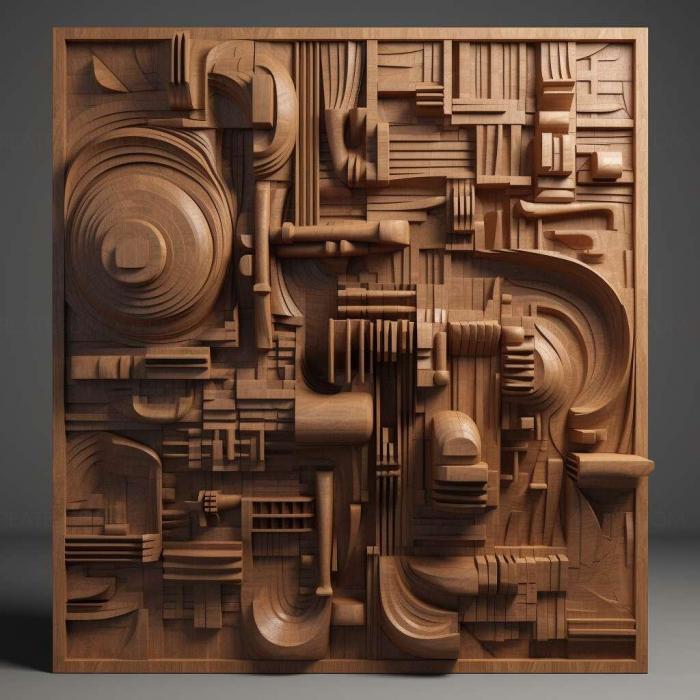 نموذج ثلاثي الأبعاد لآلة CNC 3D Art 